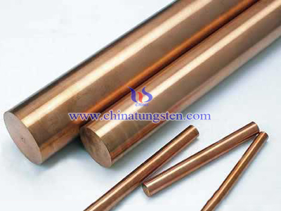 tungsten copper alloy bar tungsten copper alloy bar